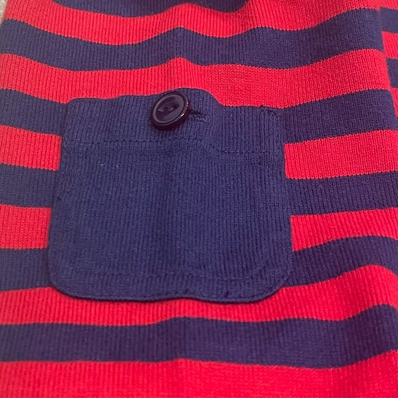 NWT Vineyard Vines Women's Nautical Striped Long Sleeved Dress, Size XS - Picture 4 of 6
